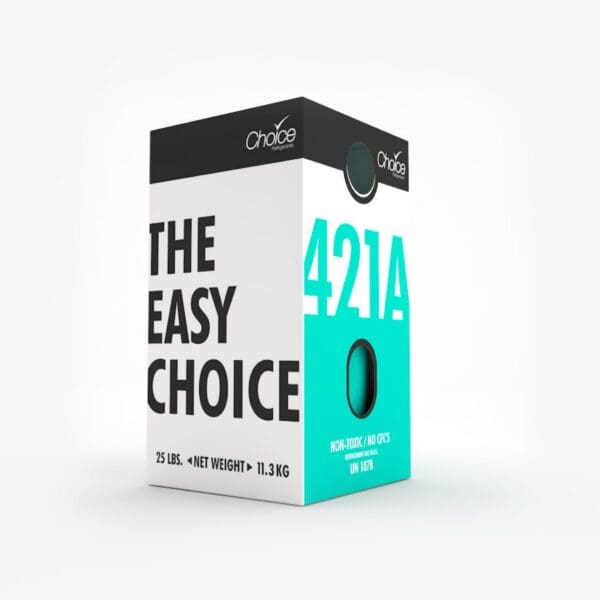 Packaging for an Easy Choice 421A product with a modern design.